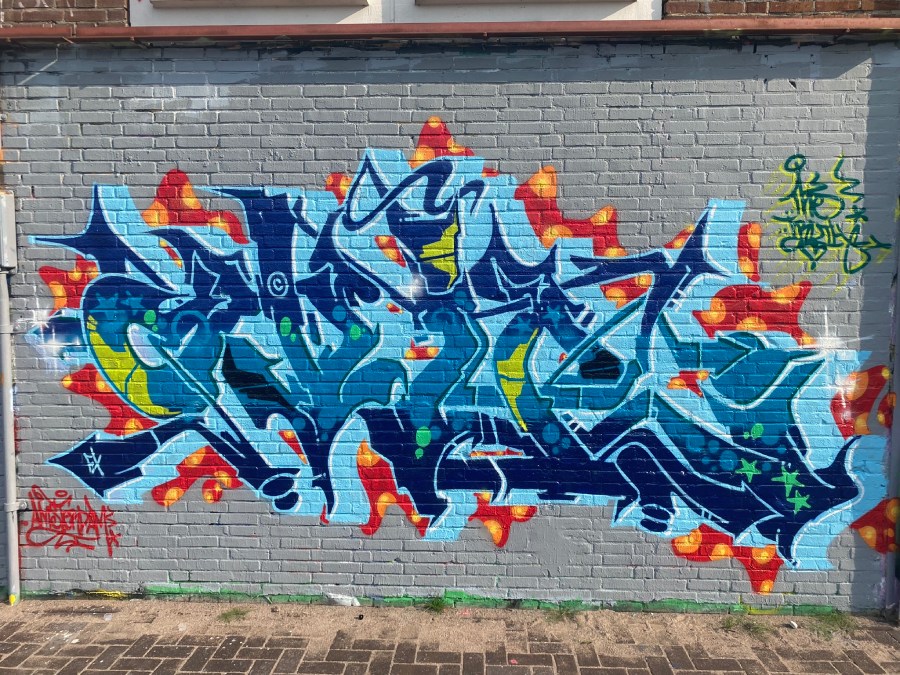 ovie, graffiti, ndsm, amsterdam